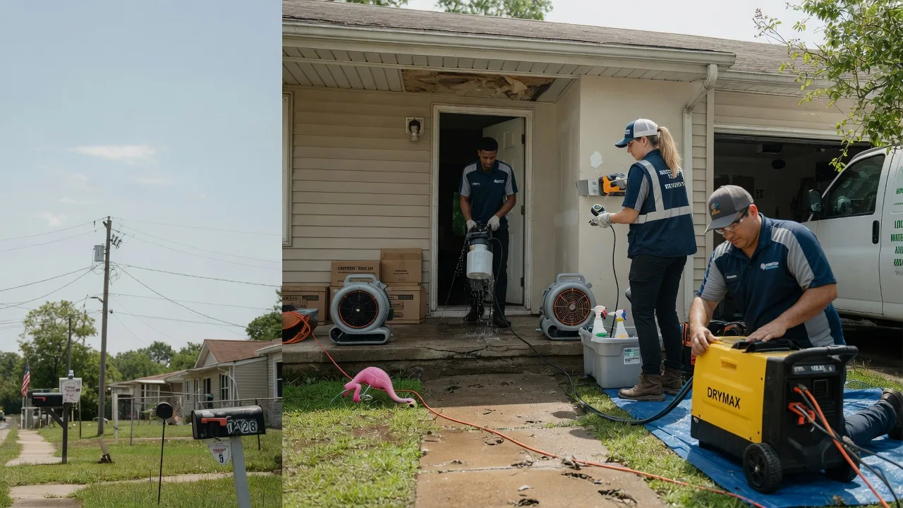 Storm Damage Water Removal in Shongaloo, LA near me